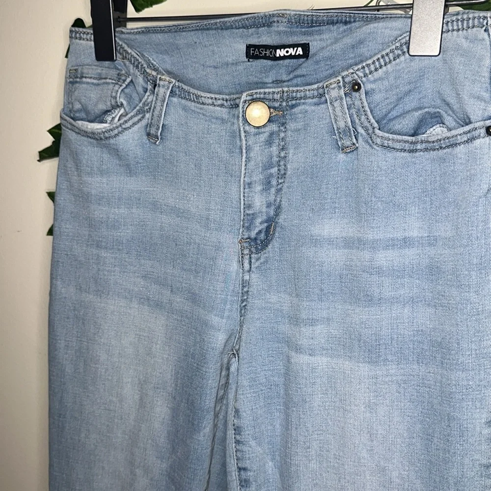 Fashion Nova Lowrise Bootcut Flare Jeans